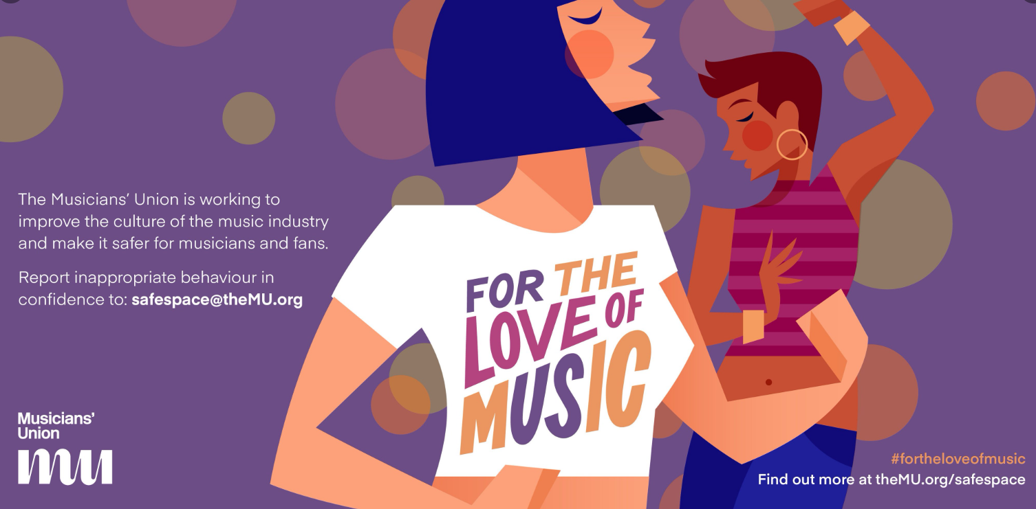 Astounding results from Musicians' Union survey show almost half of UK musicians have experienced sexual harrassment